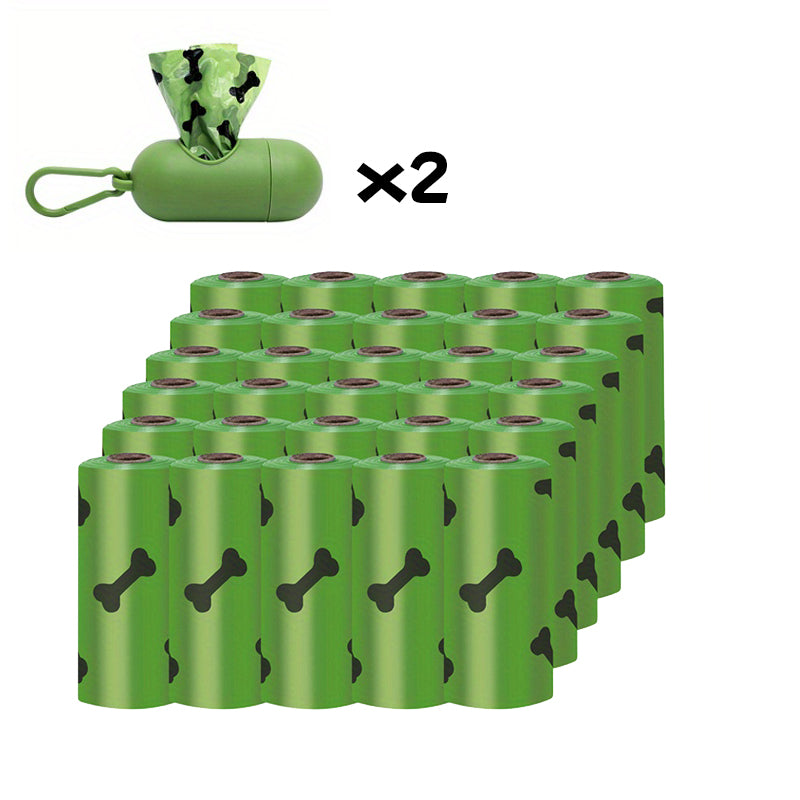Dog Waste Bags Biodegradable Thickened Poop Dispenser - Majestic Pet Kingdom