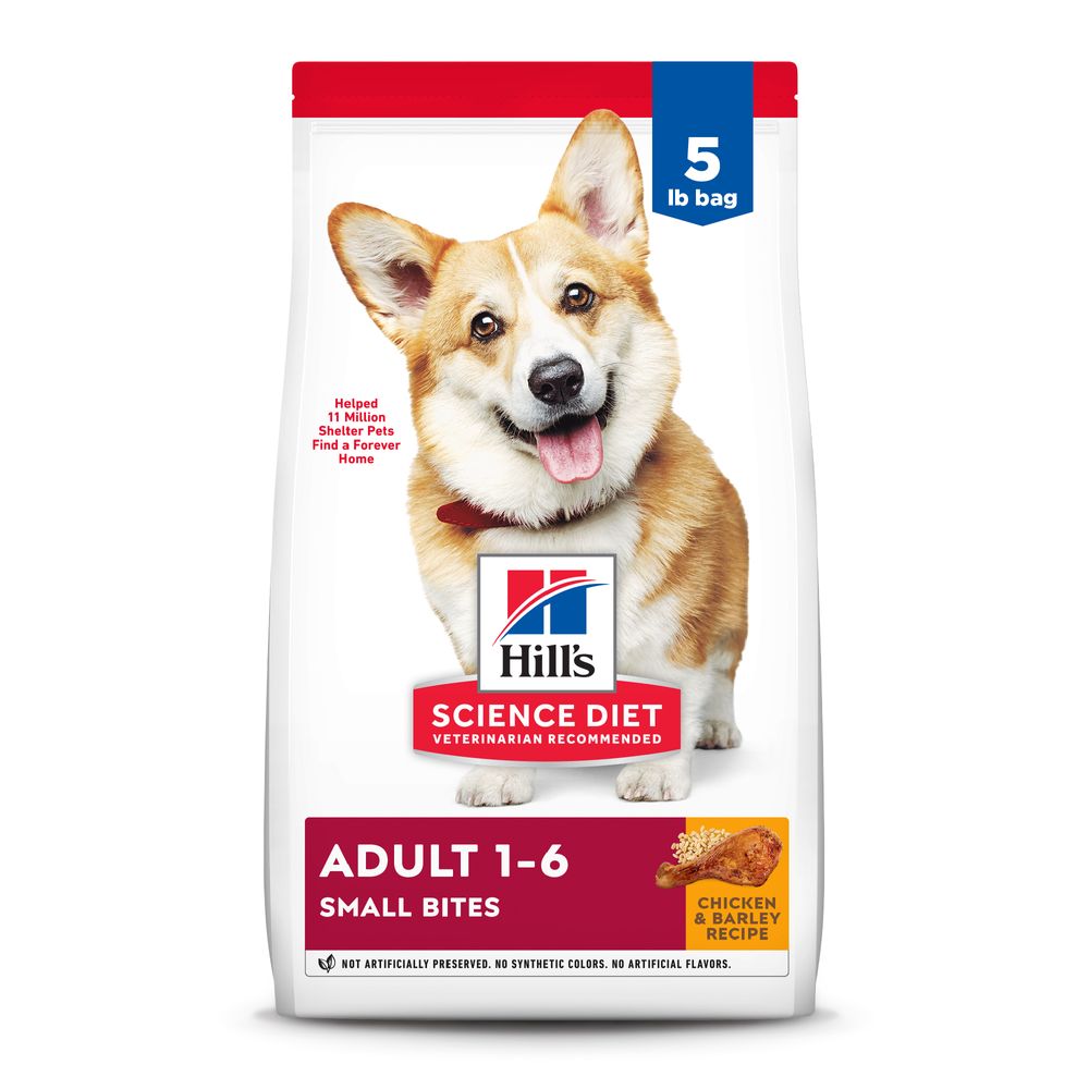 Dog Food Hills Science Diet Adult Small Bites Chicken Barley