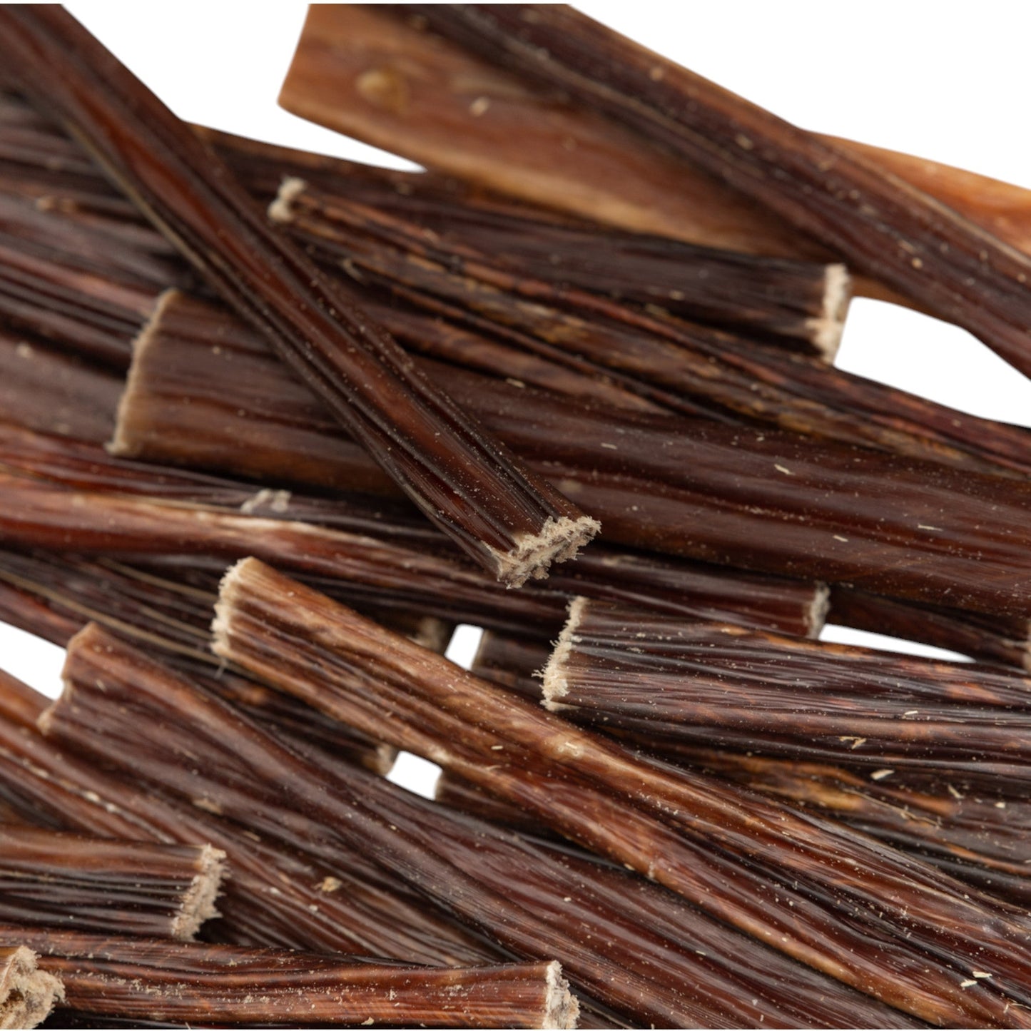 Dog Beef Gullet Sticks 6-Inch Natural Chews Treats 25-Case - Detail Angle 2 | Majestic Pet Kingdom
