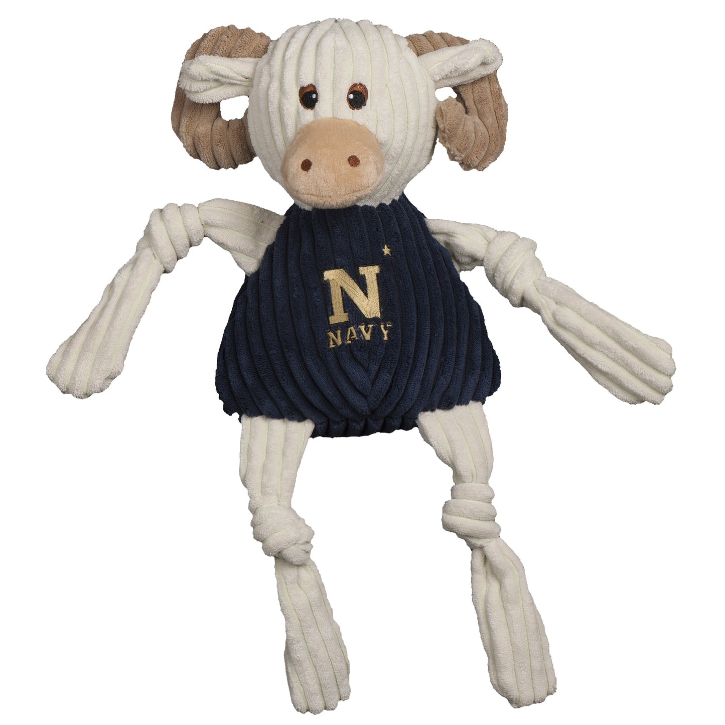 NCAA U.S. Naval Academy, Bill the Goat Knottie® Plush Dog