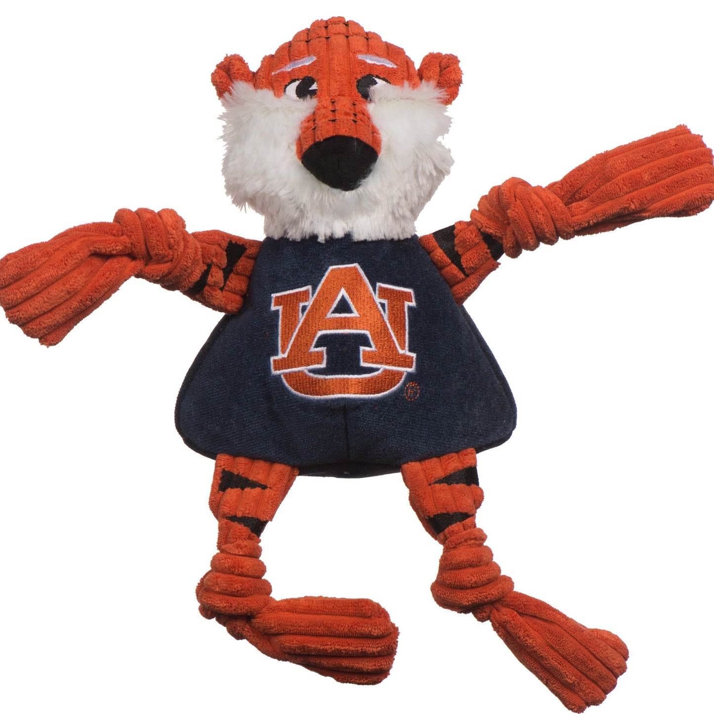 NCAA Auburn University, Aubie the Tiger Knottie® Plush Dog