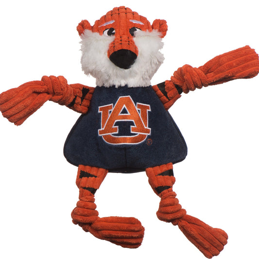 NCAA Auburn University, Aubie the Tiger Knottie® Plush Dog