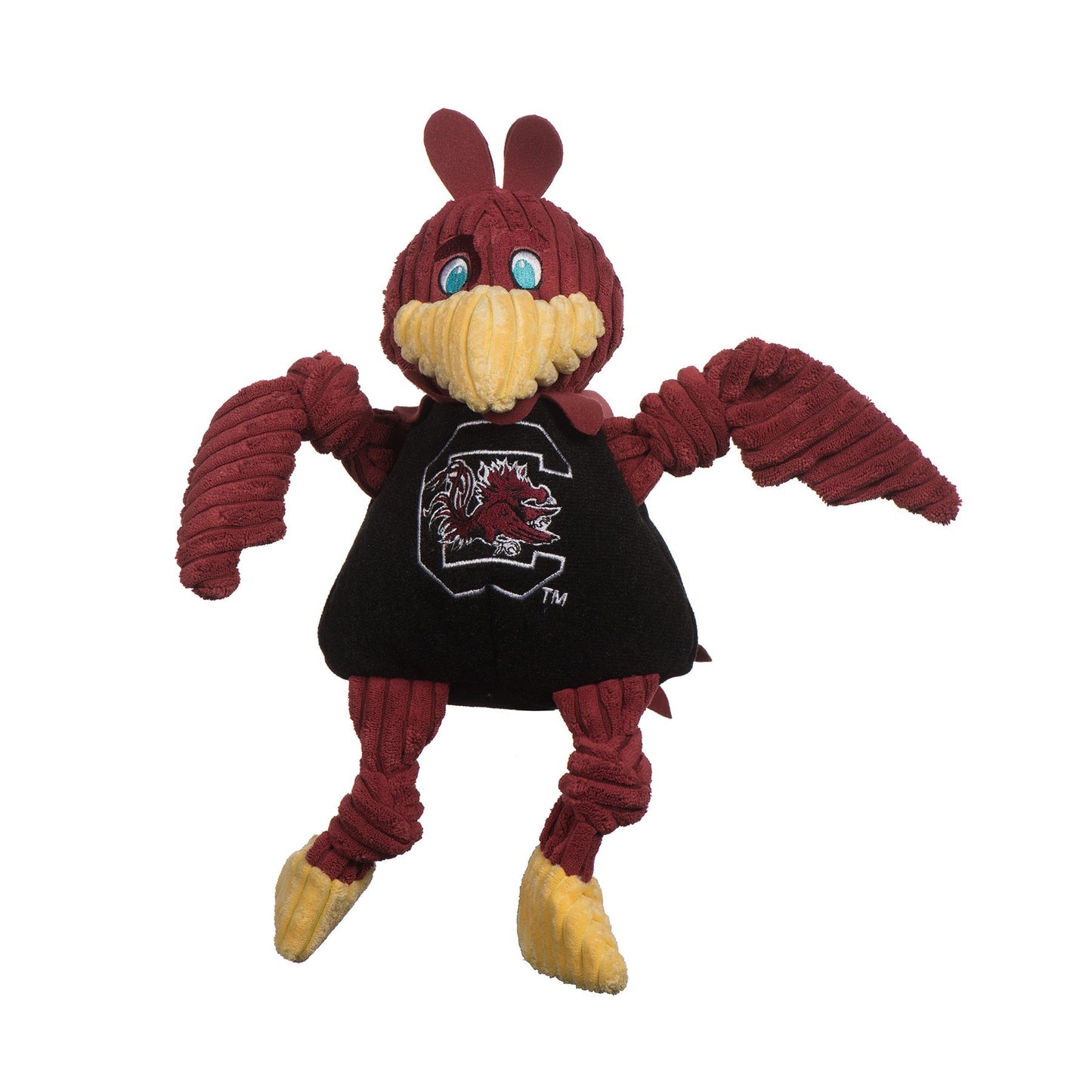 Dog Plush Toy NCAA South Carolina Cocky Mascot Knottie