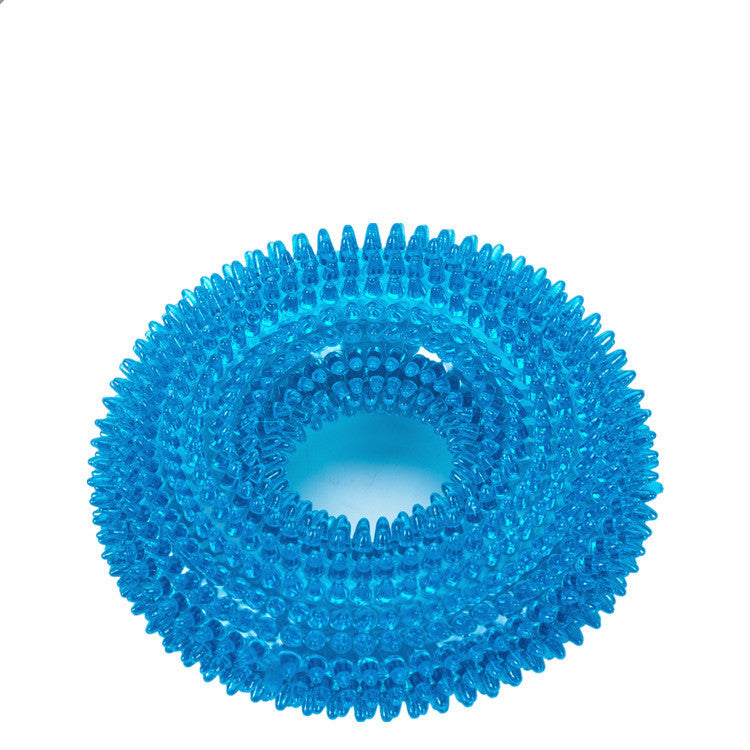 Pet toy bite resistant sounding toy ball