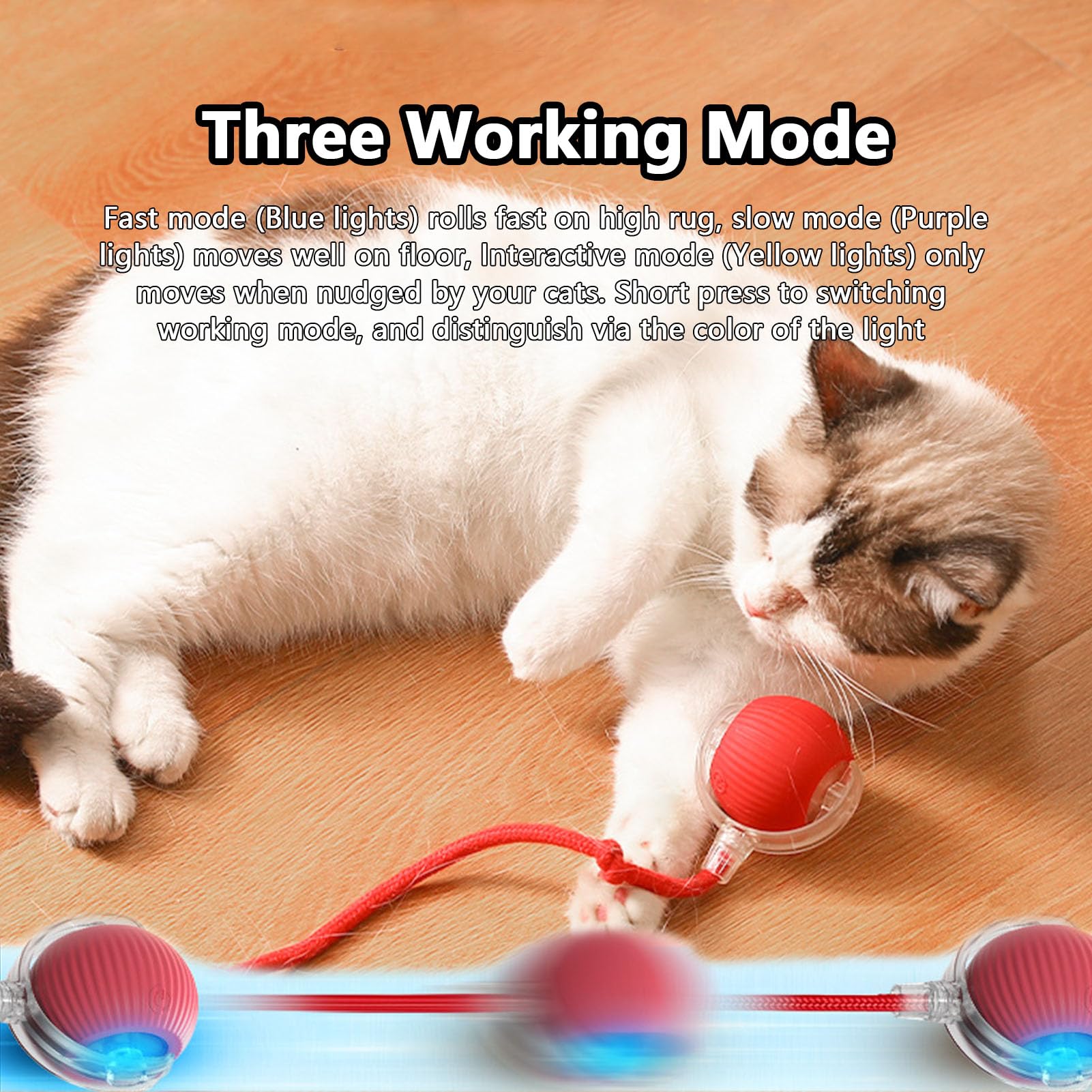 Automatic Dog Ball: Interactive USB Smart Rolling Toy