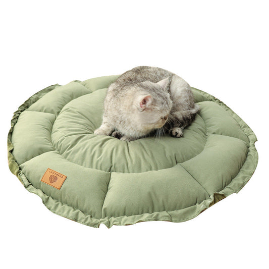 Cat Beds For Indoor Cats Cute Cat Beds With Versatile Dual-Use Design, Reversible Donut Pet Bed For Puppy And Kitten | Purrfect Pet Kingdom