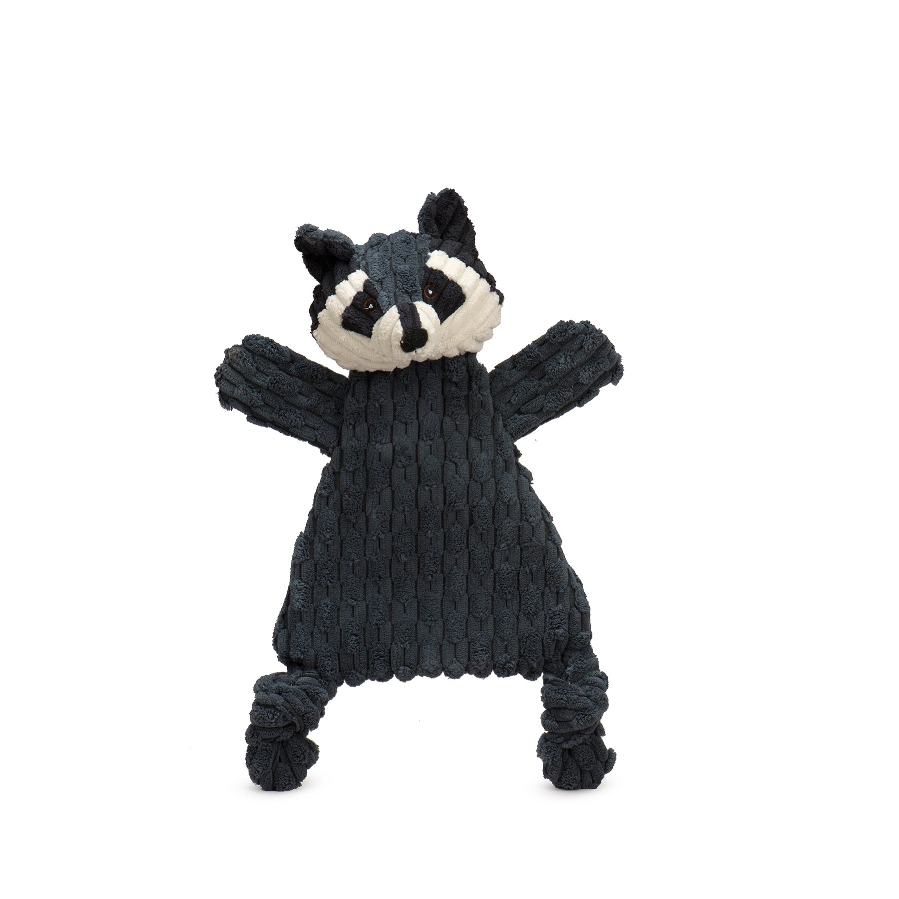 Reggie Raccoon HuggleFlatties™ Durable Plush Dog Toy Best