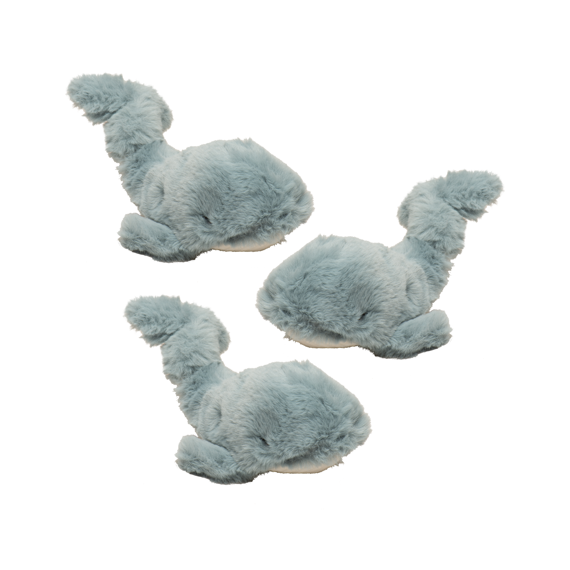 Mobie Whale Wee Huggles® Plush Dog Toys, 3 Pack - Premium