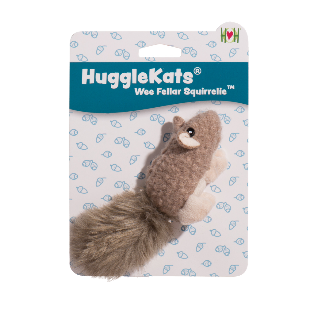 HuggleKats® Wee Fellar Squirrelie Cat Toy - Premium Best
