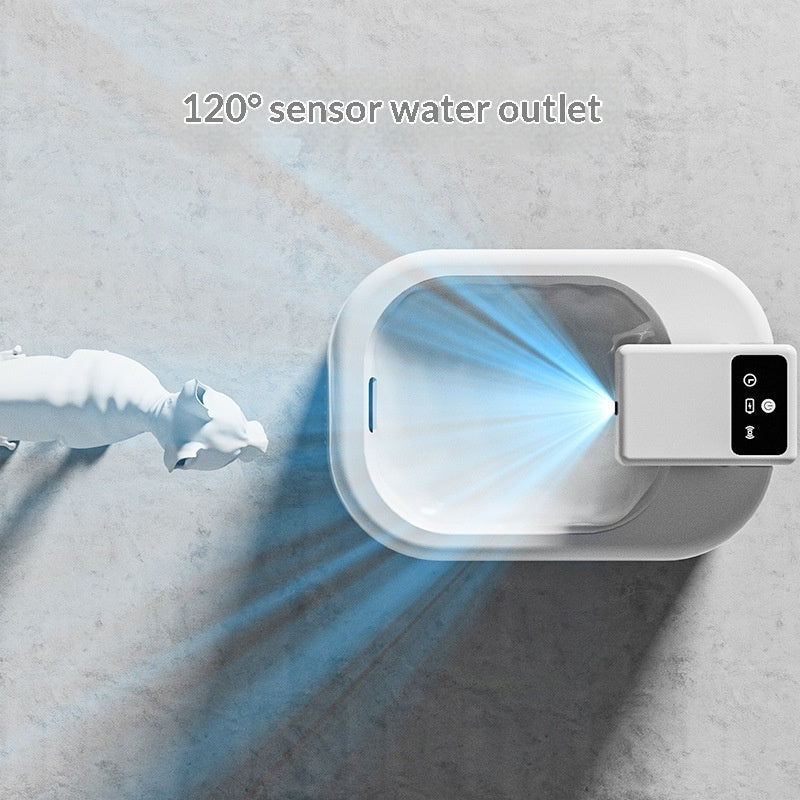 Cat Water Fountain With Smart Motion-sensing Water Dispensing And Quiet Filtration - Majestic Pet Kingdom
