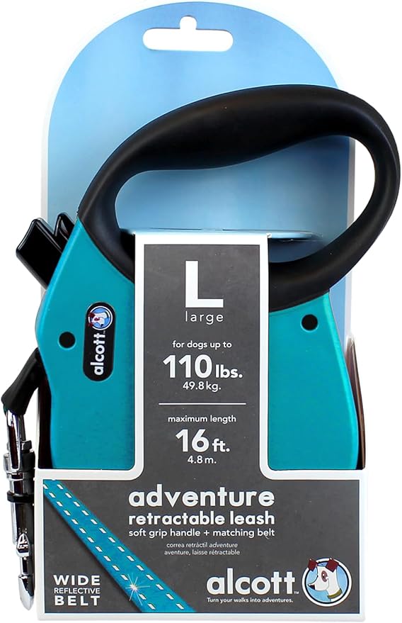 Alcott Adventure Retractable Belt Leash - Majestic Pet Kingdom