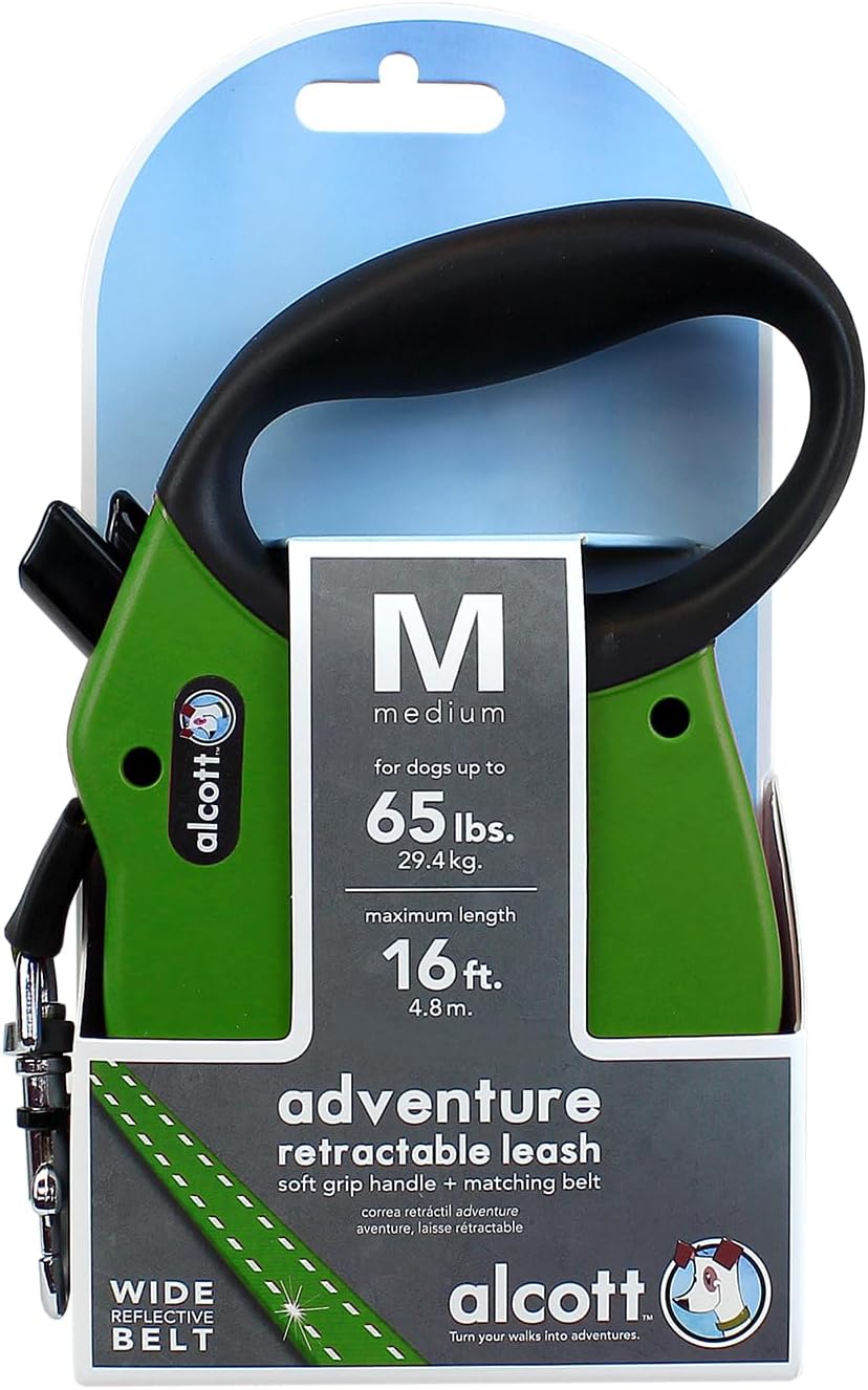 Alcott Adventure Retractable Belt Leash - Majestic Pet Kingdom