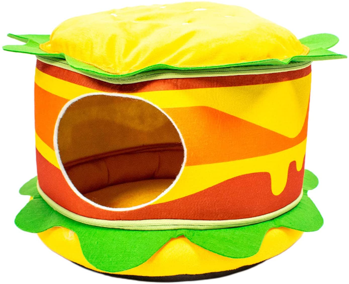 Hamburger French Fries Pet Bed | Purrfect Pet Kingdom
