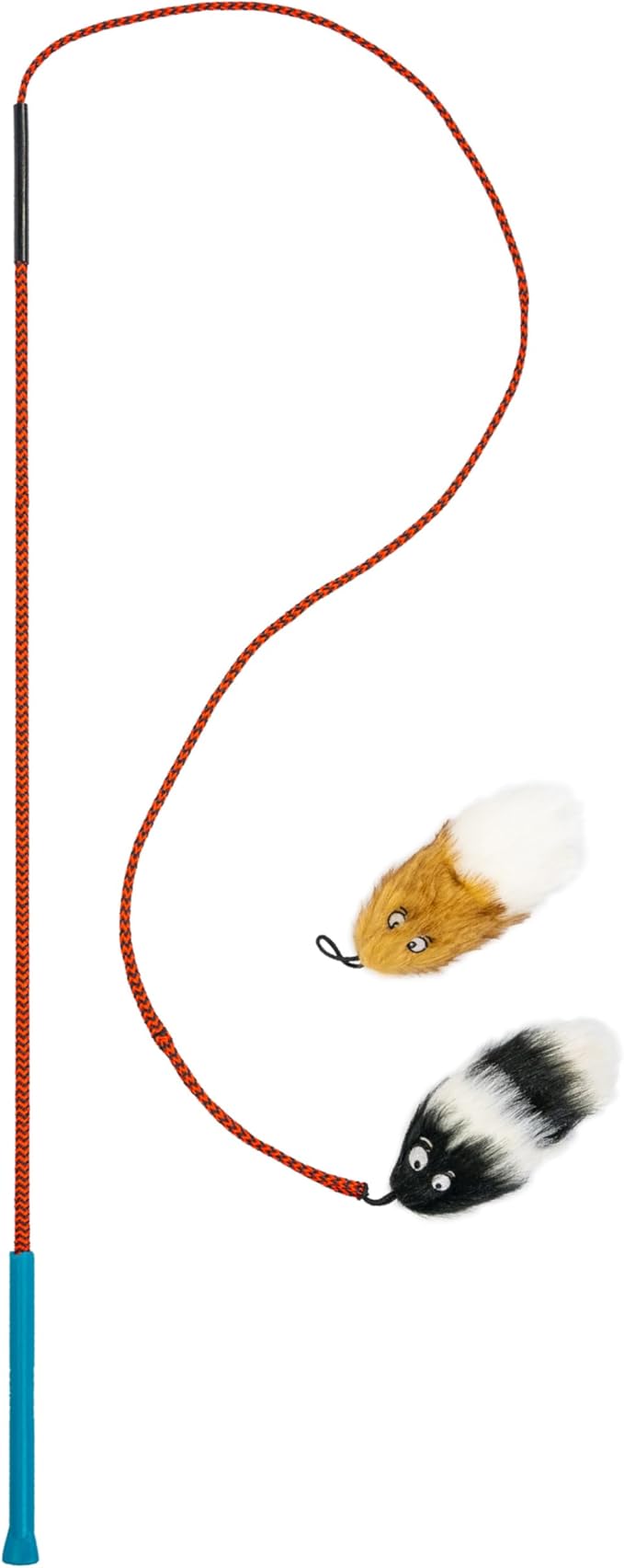 Dog Flirt Pole Outward Hound Tail Teaser Wand with Fleece To