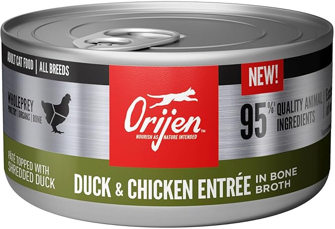 Orijen Duck & Chicken Entree Cat Food (3oz) - Majestic Pet Kingdom