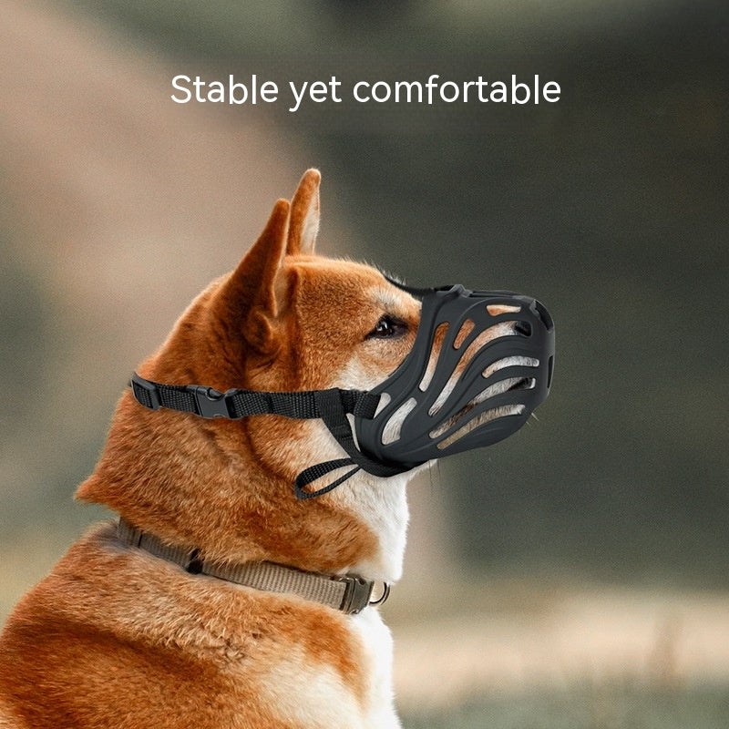 Pet Comfortable Dog Silicone Mouth Cover Mask Pet Wellness Essential | Majestic Pet Kingdom™