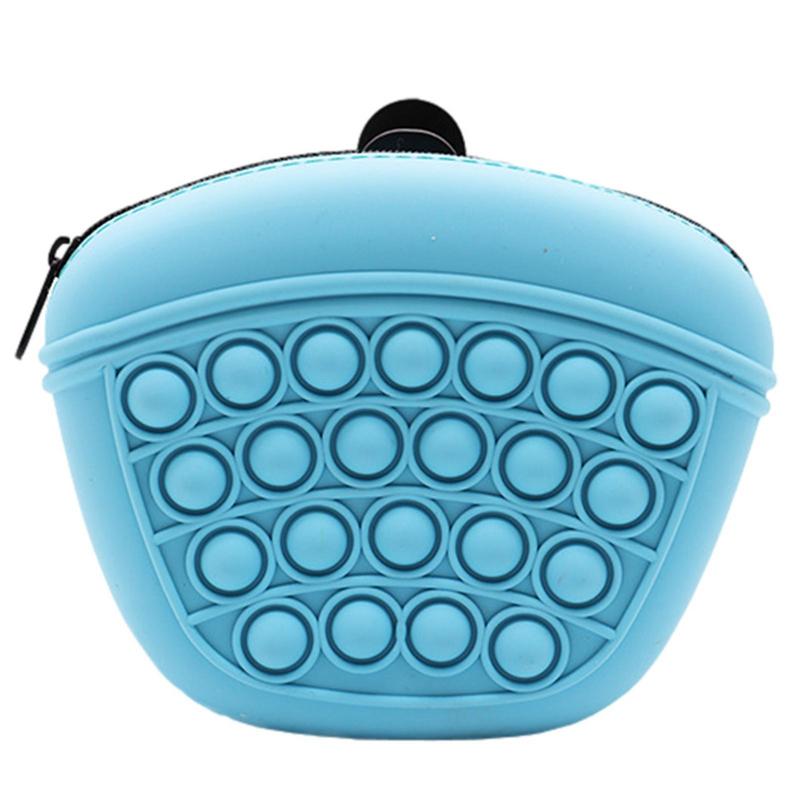Bag Silicone Feed Dogs Treat Pouch Pet Training Bag Bundle Pocket Waist Pack Pet Portable Dog Training Waist Bag Treat Snack Bait Dogs Soft Washable Outdoor Feed Storage Pouch Food Reward Silica Bags - Majestic Pet Kingdom