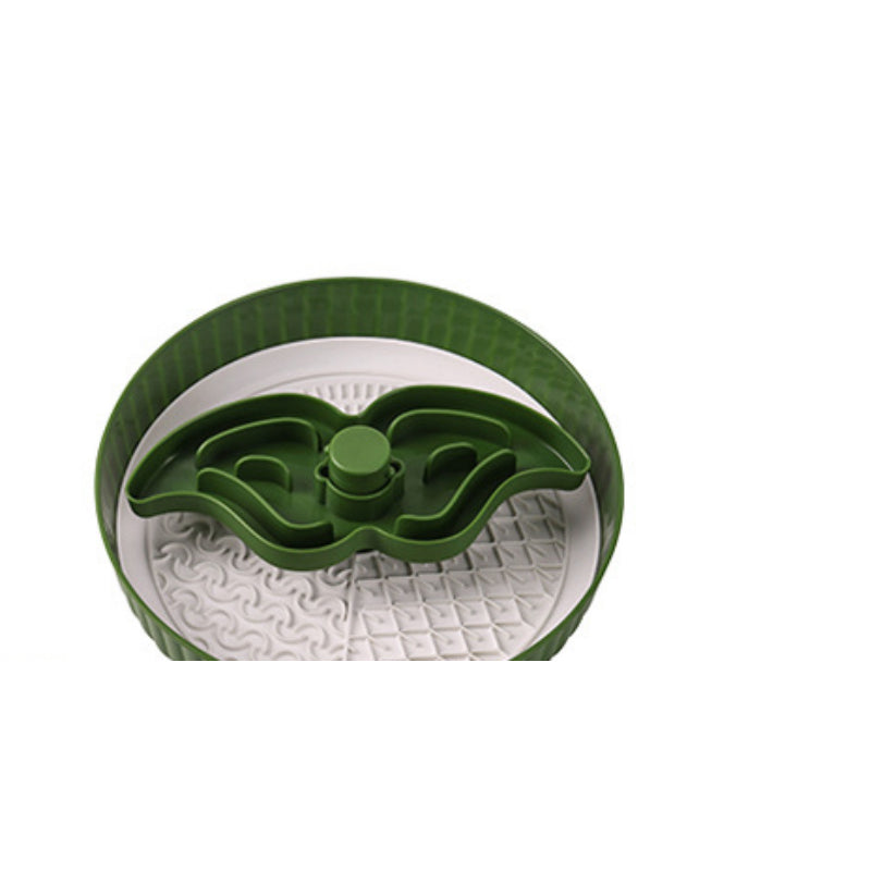 Pet Food Basin Rotating Game Board Anti-choke Silica Gel Pad Feeding