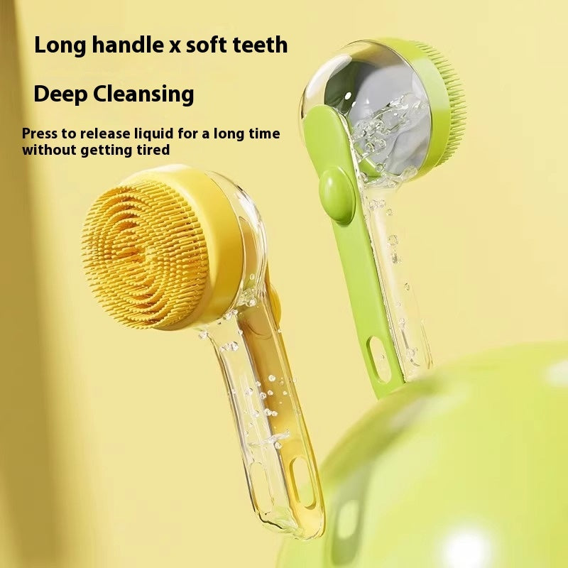 Silicone Massage Bath & Grooming Pet Brush