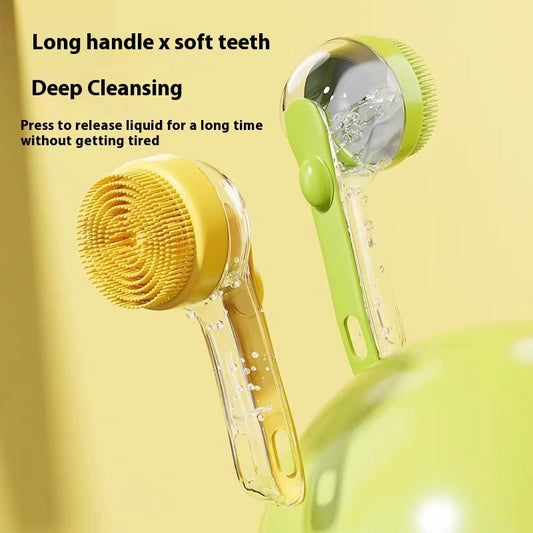 Silicone Massage Bath & Grooming Pet Brush