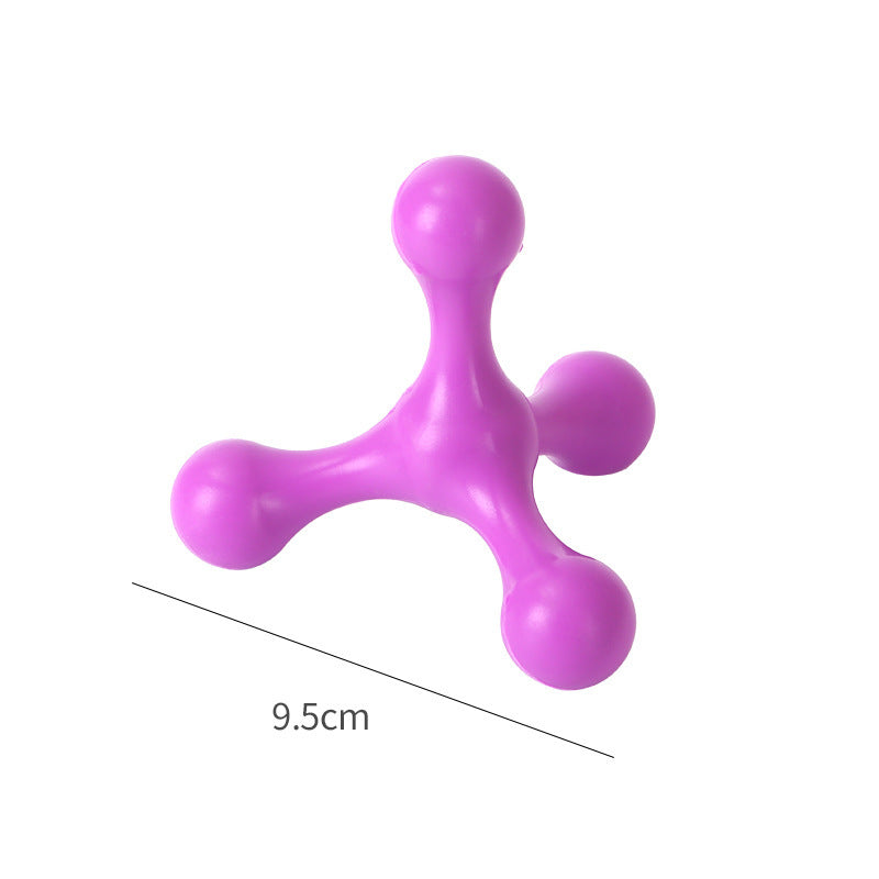 Silicone Toy For Small And Medium Dogs Biter Grinding Teeth Relieves Boredom Three Legs | Purrfect Pet Kingdom