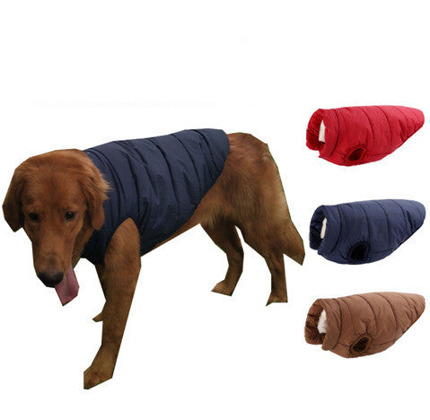 Pet clothing dog clothing warm waterproof outdoor pet supplies - Majestic Pet Kingdom