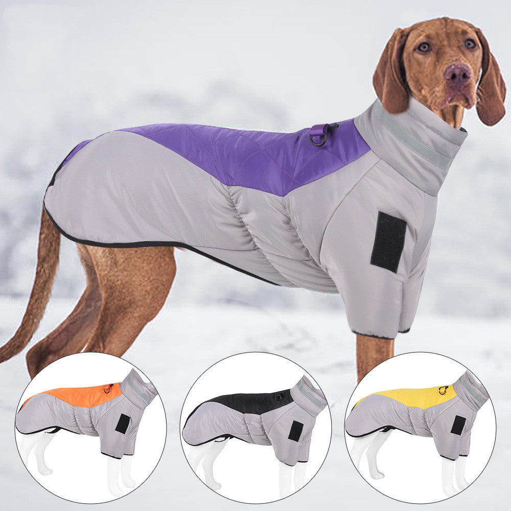 New Pet Dog Clothes Thickened With Reflective Warmth Pet Supplies - Majestic Pet Kingdom