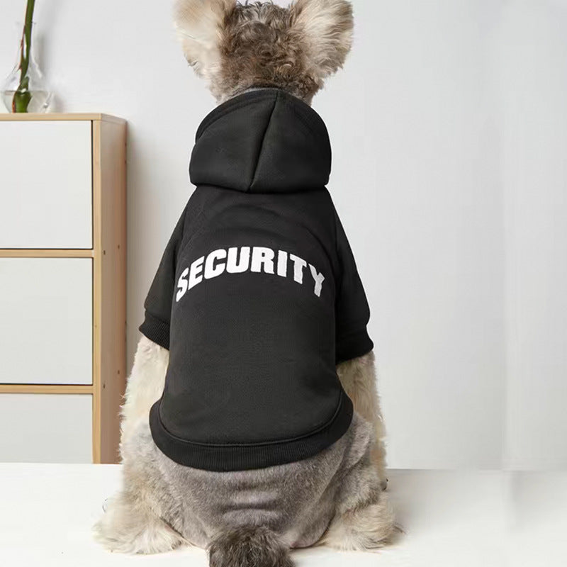 Solid Color Simple Warm Printed Pet Clothes - Premium Pet Accessory