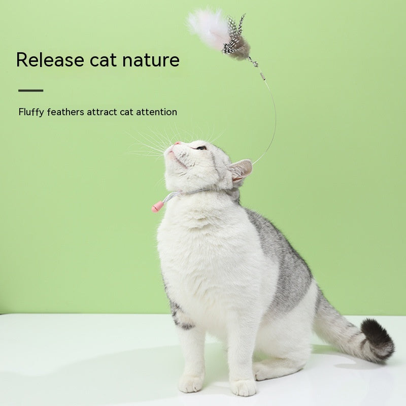 Pet Toy Head-mounted Cat Teaser