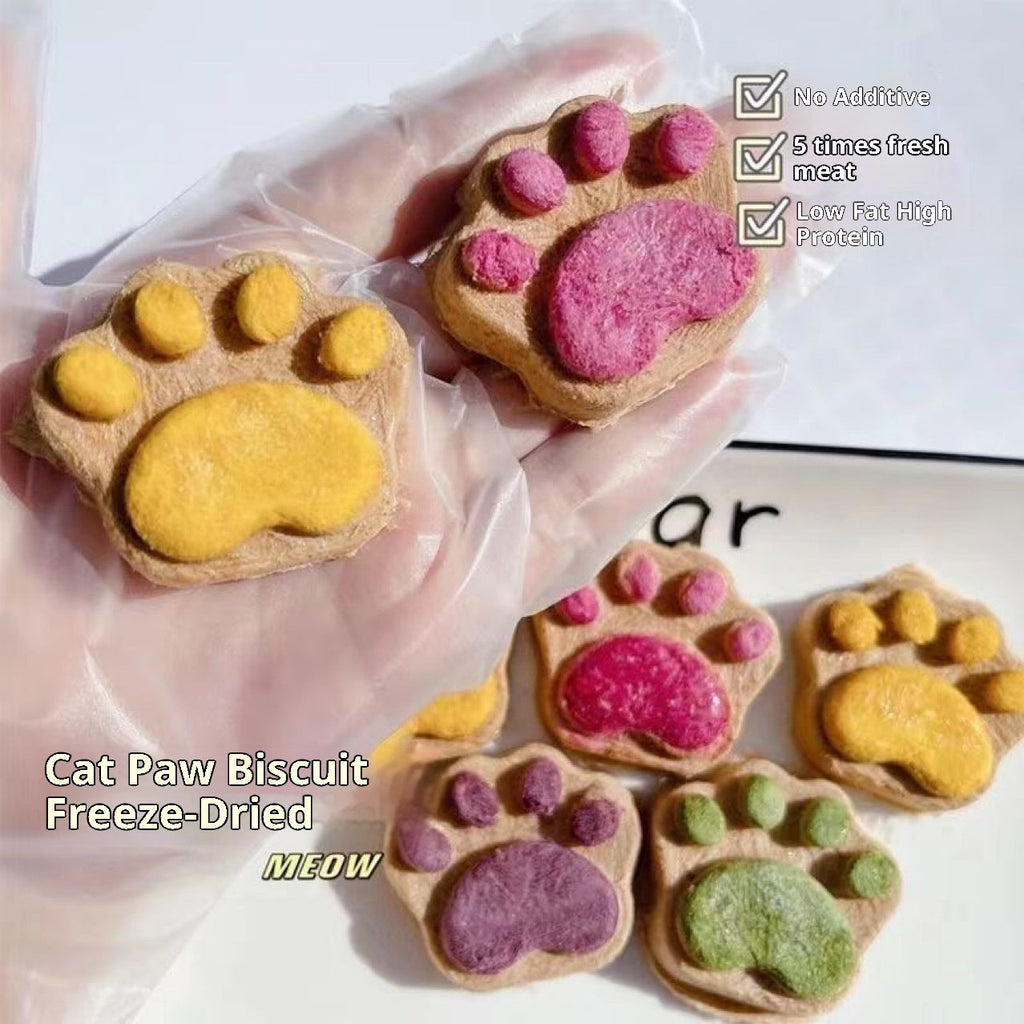 Wholesale Freeze-Dried Bone-and-Meat Patties Cat Treats