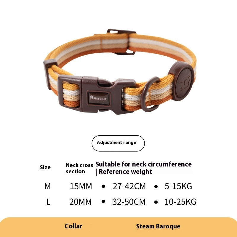 Retro Record Hand Holding Rope Small And Medium-sized Dogs Collar Vest - Majestic Pet Kingdom