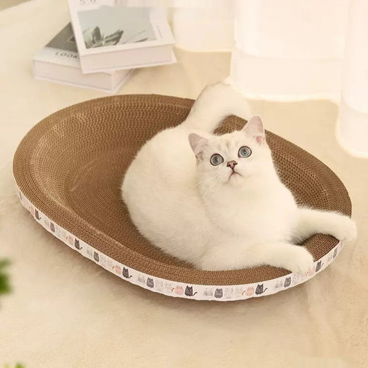 Cat Scratch Board And Cat Nest Integrated, Wear-resistant And Non Falling Debris - Majestic Pet Kingdom