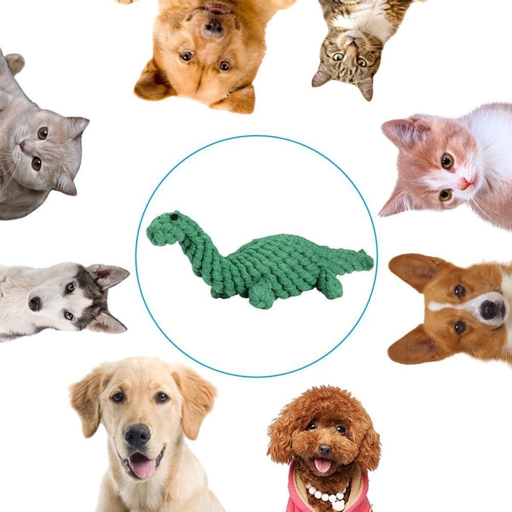 Interactive Dog Rope Toy Set Animal Design Durable And Teeth Cleaning Toy For Small Medium Dog Chew Training And Biting Toys | Purrfect Pet Kingdom