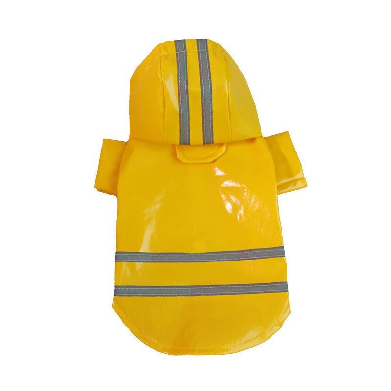 Reflective Pet Raincoat: Waterproof Small Dog Jacket