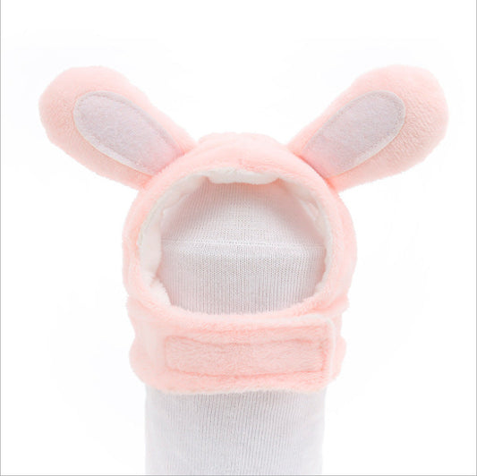 Dog Hat Cartoon Shaped Soft Plush Party Cosplay Headwear Cap