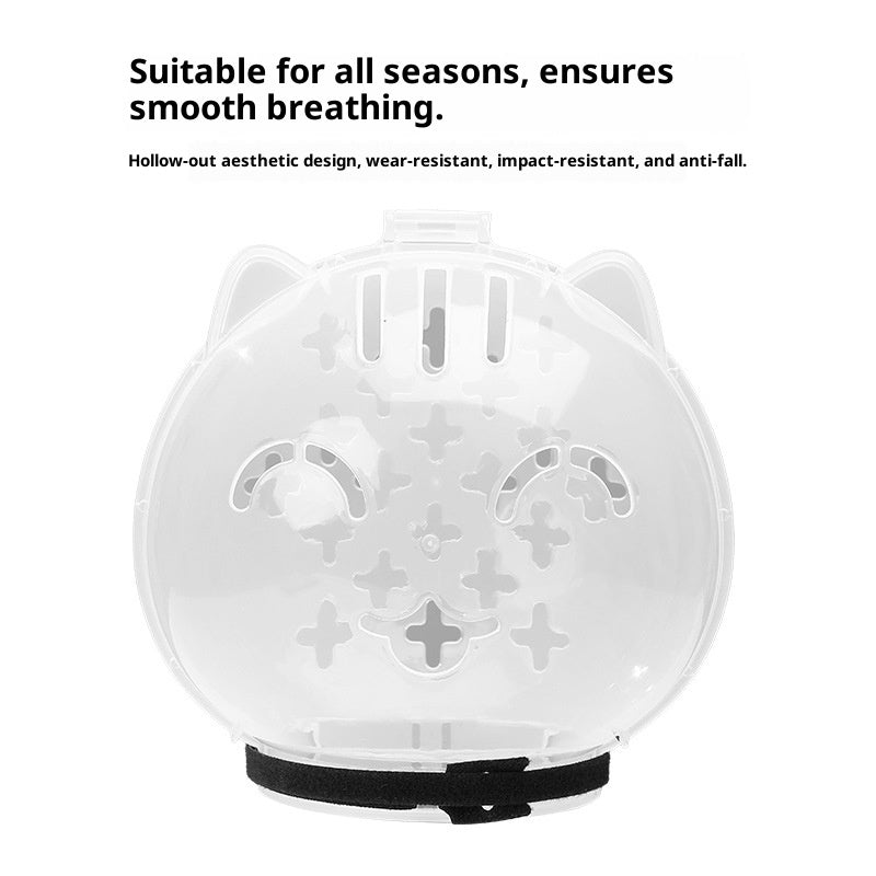 Pet Anti-Scratch Bite Cat Space Hood Cat Head Cover