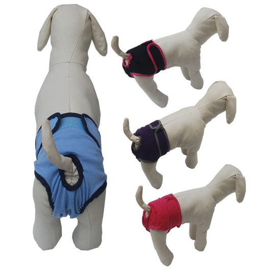 dog-diapers-washable-patterned-waterproof-physiological-panties-luxury-view-1 | Majestic Pet Kingdom