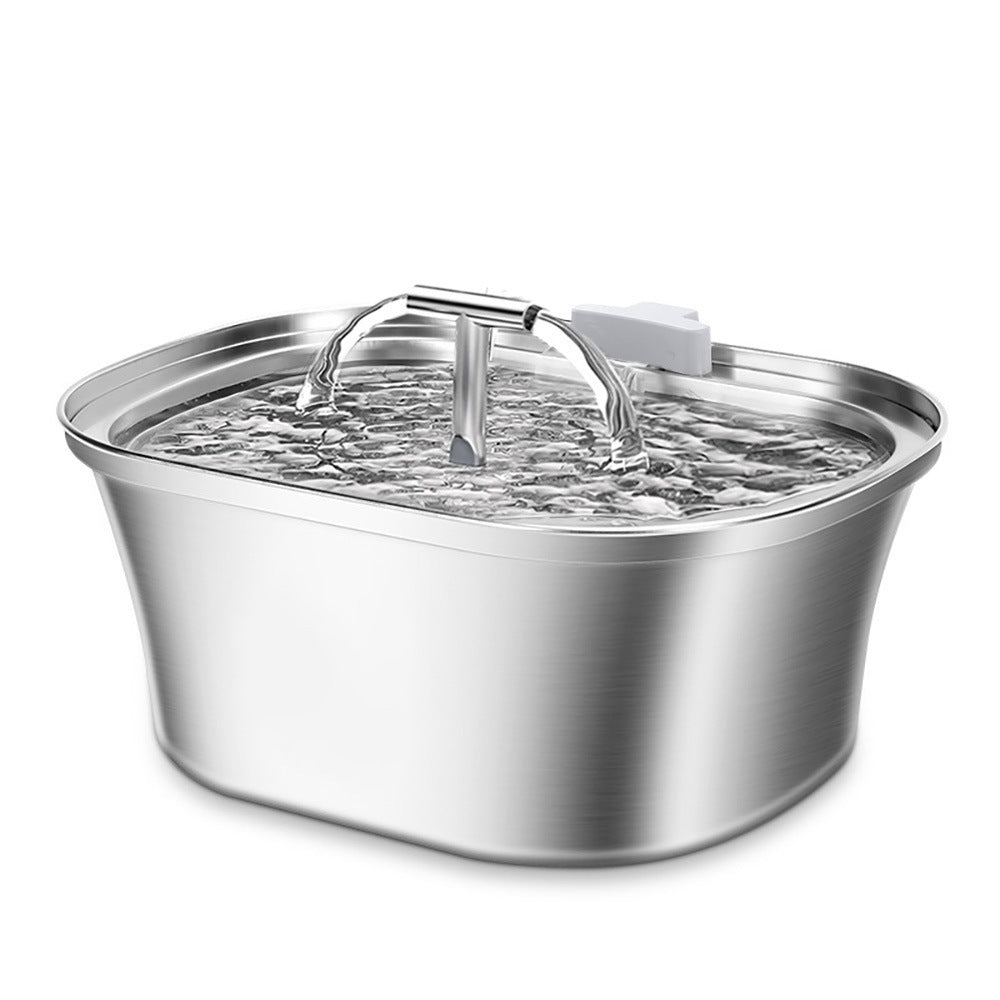 Smart Pet Water Dispenser: Stainless Steel Auto Circulation - Majestic Pet Kingdom
