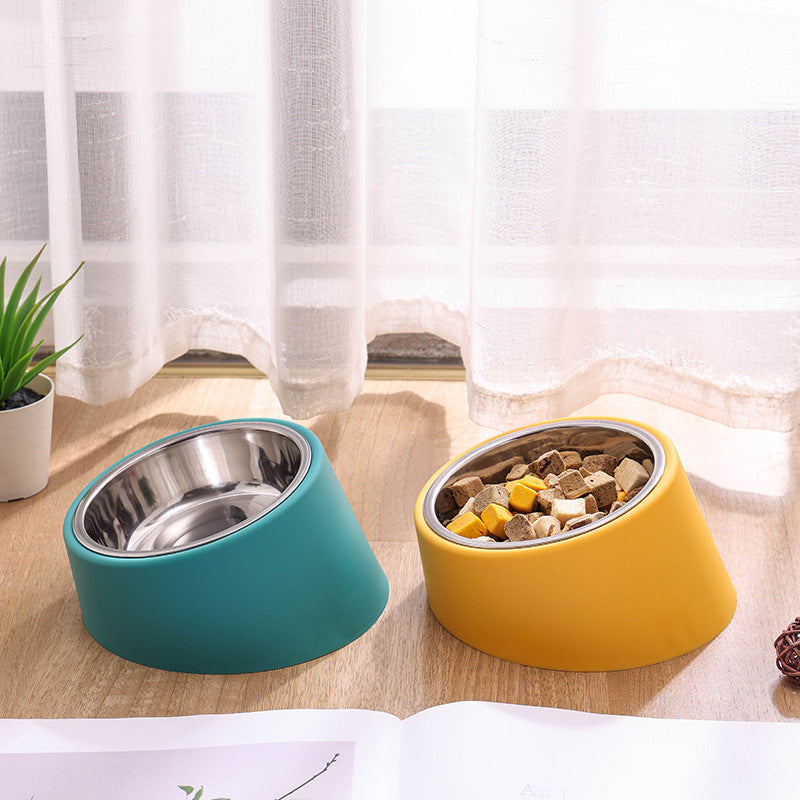 Neck Protection Design Plus-sized Deepen Pet Bowl - Majestic Pet Kingdom