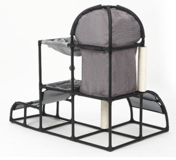 Cat Scratching Post Sisal Rope Climbing Stand Combination