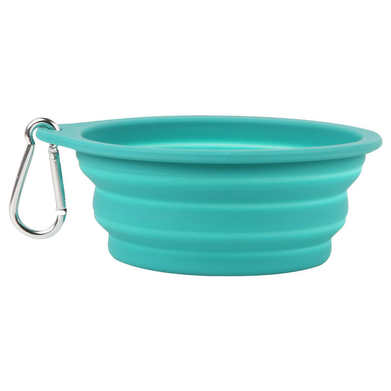 Collapsible Pet Bowl: Portable Silicone Travel Dish - Majestic Pet Kingdom