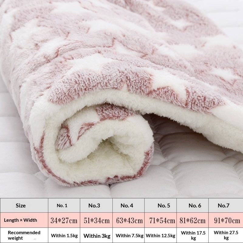 Thickened Pet Mat For Autumn And Winter Warmth - Majestic Pet Kingdom