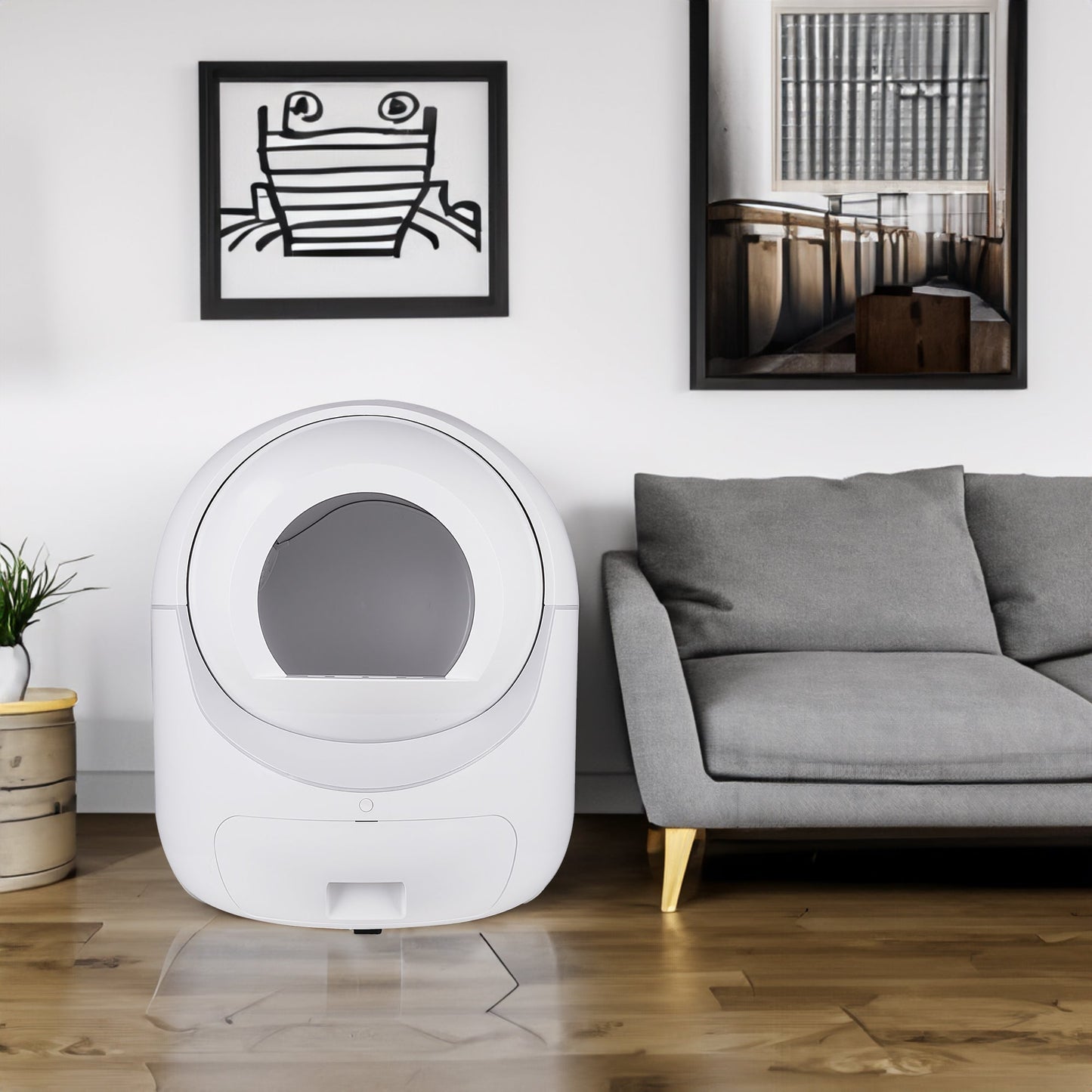 Smart Automatic Cat Litter Box - 5G WiFi & Multi-Cat