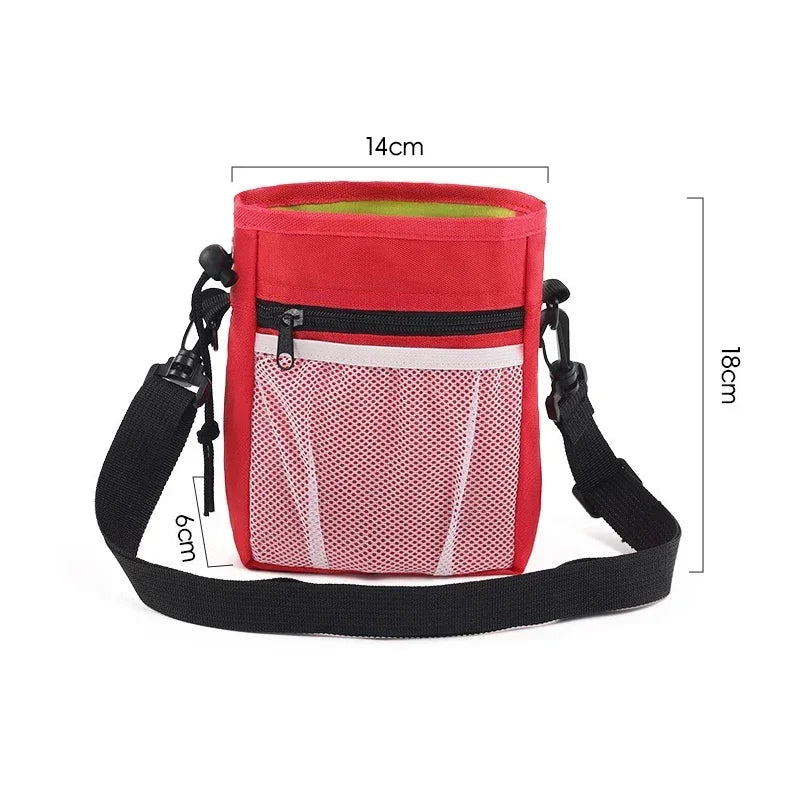 Dog Walking Treat Pouch: Crossbody Food Pocket - Majestic Pet Kingdom