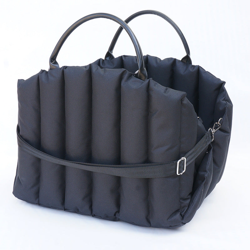Pet Nest Travel Cat Nest Dog Nest Cage Mat Handbag Car Dual Use Winter Warmth - Majestic Pet Kingdom