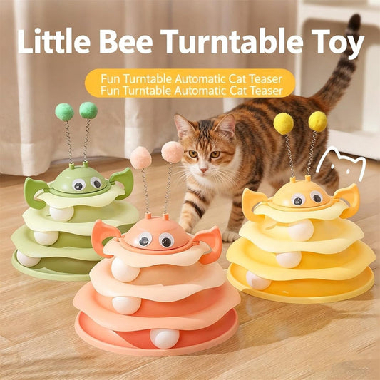 Cat Toys, Little Bees, Unbreakable Dolls, Cat Turntable Balls, Kittens, Kittens, Self-entertainment And Boredom, Pet Cat Toys, Cat Toys And Supplies | Purrfect Pet Kingdom