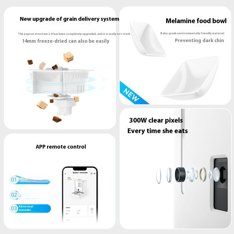 Wireless Smart Video Automatic Pet Feeder - Majestic Pet Kingdom