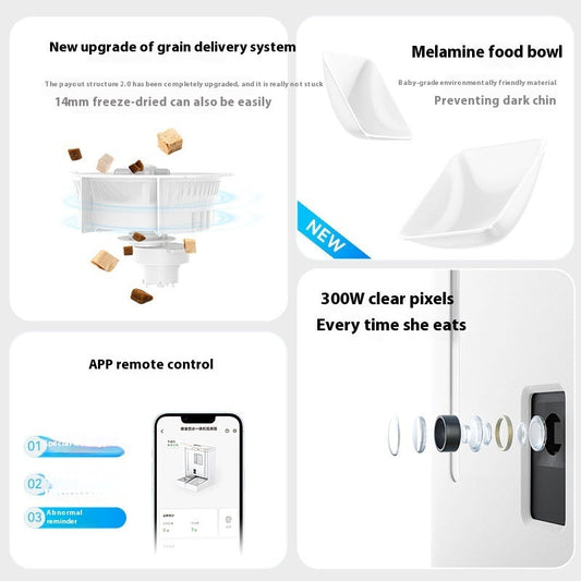 Wireless Smart Video Automatic Pet Feeder - Majestic Pet Kingdom