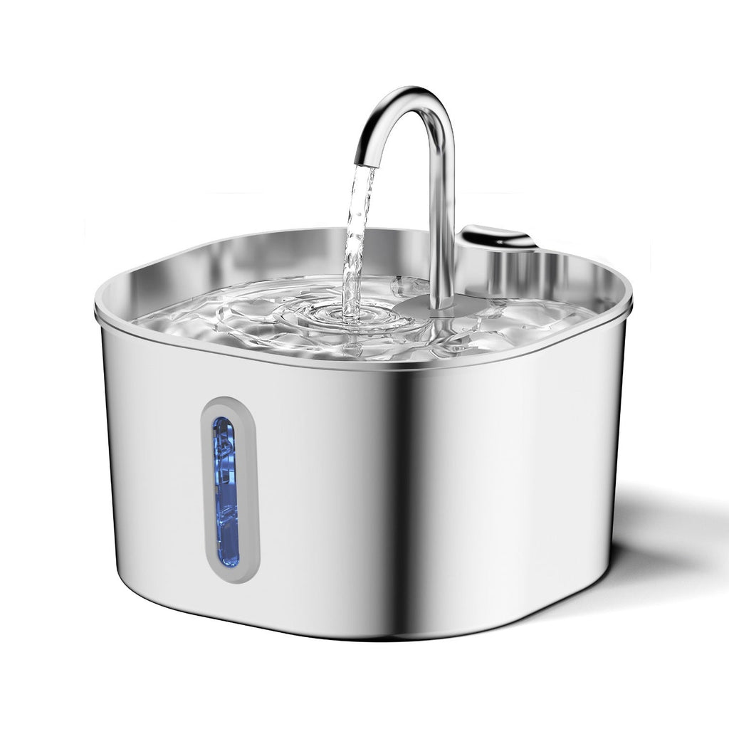 Stainless Steel Smart Pet Water Dispenser Automatic Circulation Large Capacity - Majestic Pet Kingdom