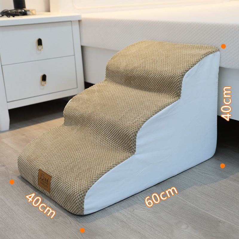 Bedside Pet Stairs & Ladder for Dogs & Cats